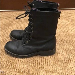 Madden Girl combat boots